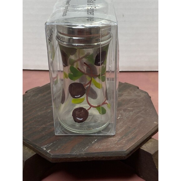 GHA Grant Howard Home Products Decorative Olive Tapered Salt & Pepper Set - Picture 3 of 9